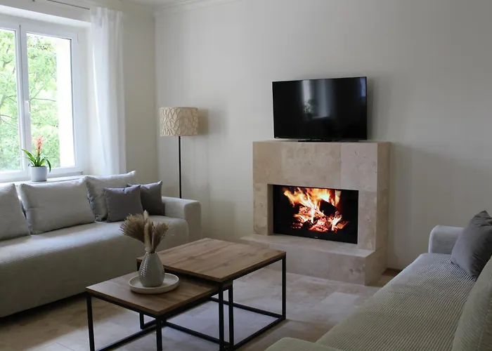 Appartement Vilipa No 6 I Zentrumsnah Wohnen Im Gruenen I 10 Personen I 2 Baeder I Kueche